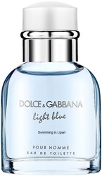 D&G Light Blue Swimming in Lipari