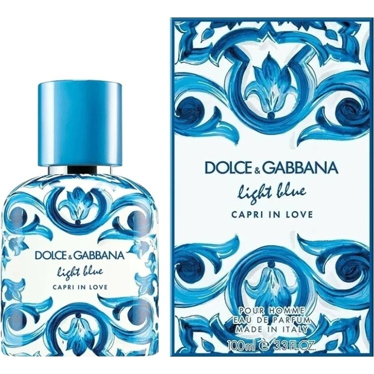 D&G Light Blue Capri In Love Pour Homme Eau de Parfum