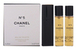 Chanel №5 Eau de Toilette туалетная вода 3*20мл (основной блок)